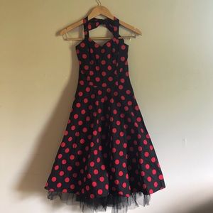 Vintage style halter dress